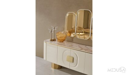 Medusa Home Mobilya - Feralla Luxury Yemek Odası