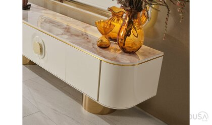 Medusa Home Mobilya - Feralla Luxury Yemek Odası