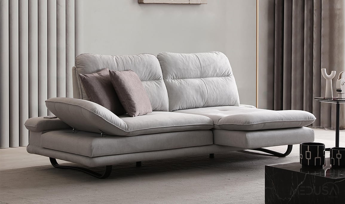 Medusa Home Mobilya - Festa Yataklı Üçlü Koltuk