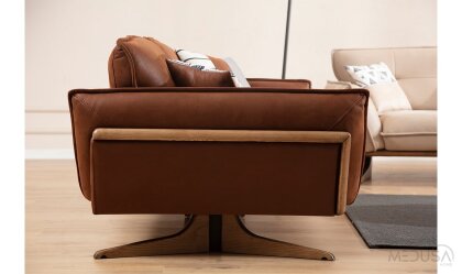 Medusa Home Mobilya - Fiona Kahve Üçlü Koltuk