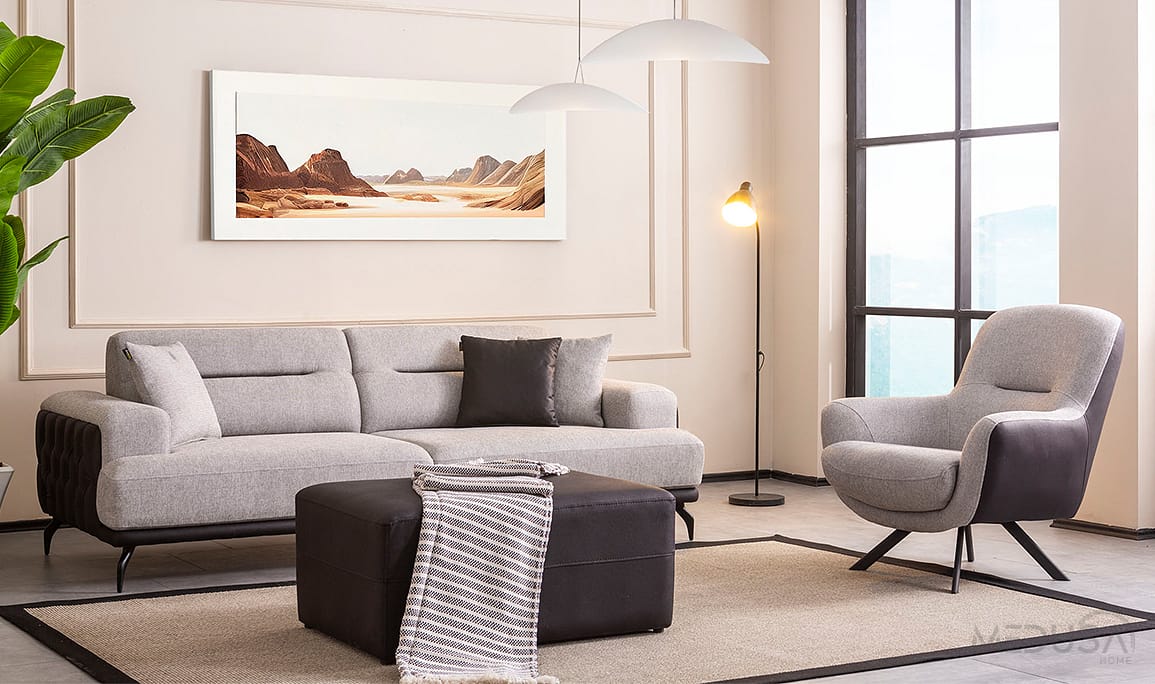Medusa Home Mobilya - Fiora Üçlü Koltuk
