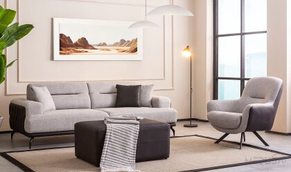 Medusa Home Mobilya - Fiora Üçlü Koltuk