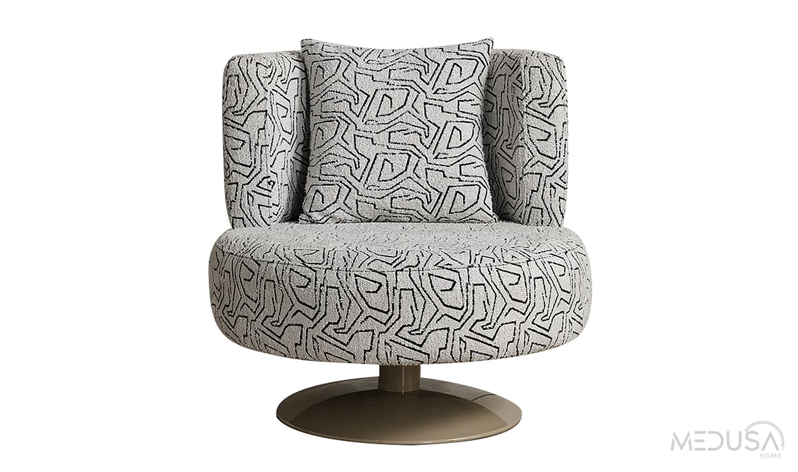 Medusa Home Mobilya - Fiore Döner Berjer
