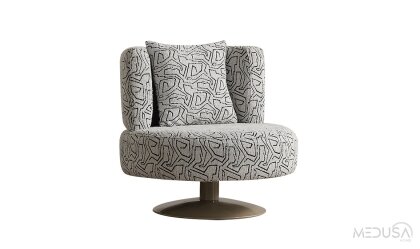 Medusa Home Mobilya - Fiore Döner Berjer