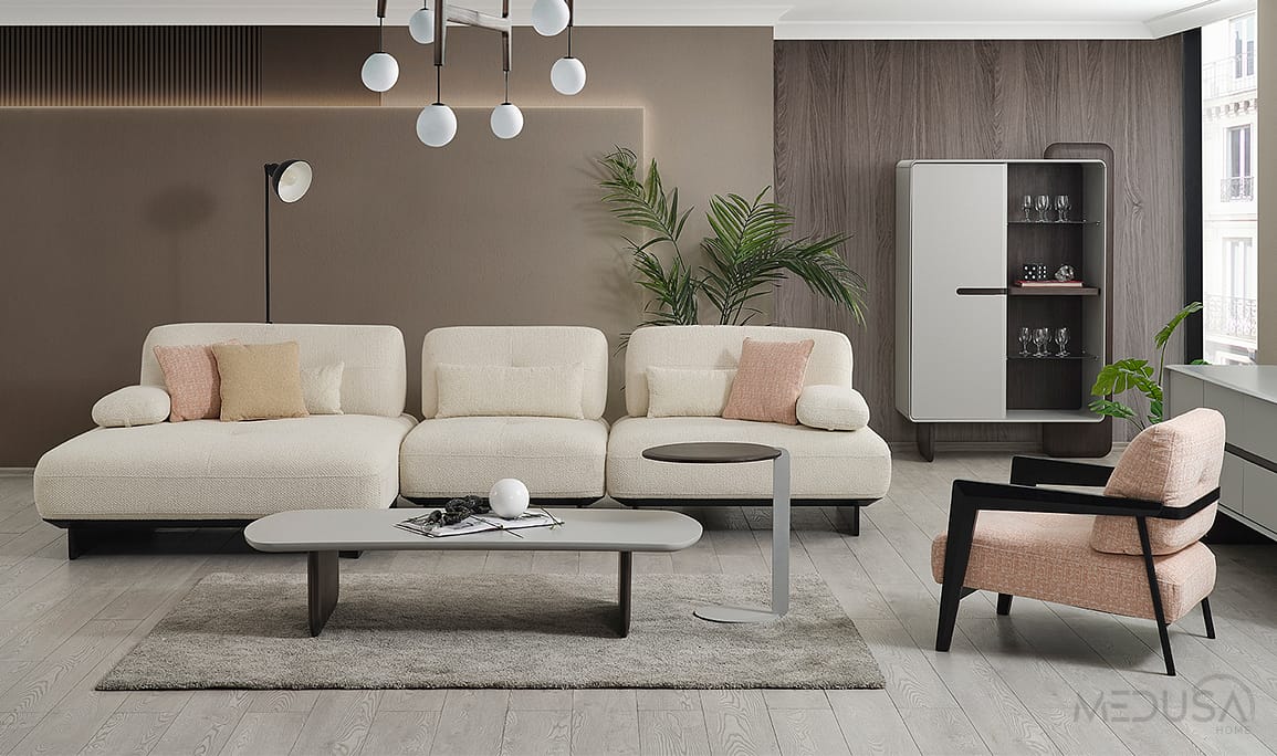 Medusa Home Mobilya - Firenze Mini Köşe Takımı