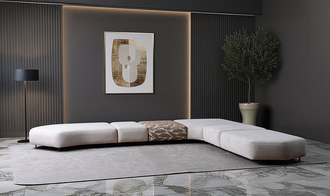 Medusa Home Mobilya - Flex Modüler Köşe Koltuk Takımı