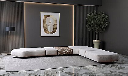 Medusa Home Mobilya - Flex Modüler Köşe Koltuk Takımı