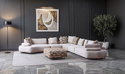 Medusa Home Mobilya - Flex Modüler Köşe Koltuk Takımı