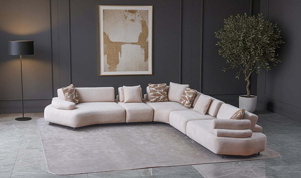 Medusa Home Mobilya - Flex Modüler Köşe Koltuk Takımı