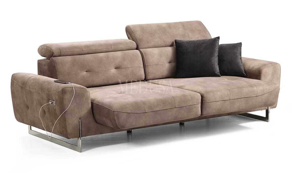 Medusa Home Mobilya - Flora Kahve Koltuk Takımı