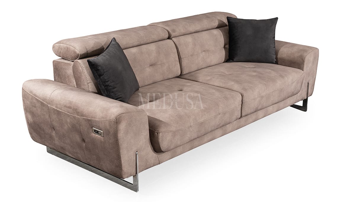 Medusa Home Mobilya - Flora Kahve Koltuk Takımı