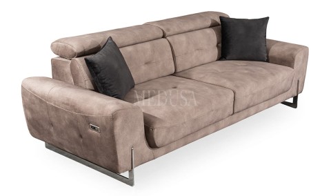 Medusa Home Mobilya - Flora Kahve Koltuk Takımı