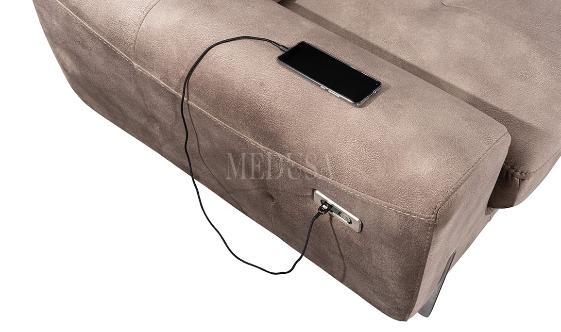 Medusa Home Mobilya - Flora Kahve Koltuk Takımı