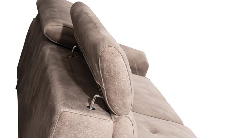 Medusa Home Mobilya - Flora Kahve Üçlü Koltuk Motorsuz