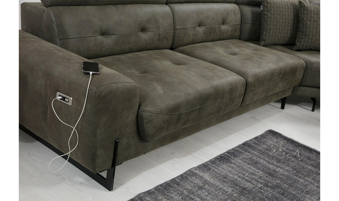 Medusa Home Mobilya - Flora Relax Köşe Takımı