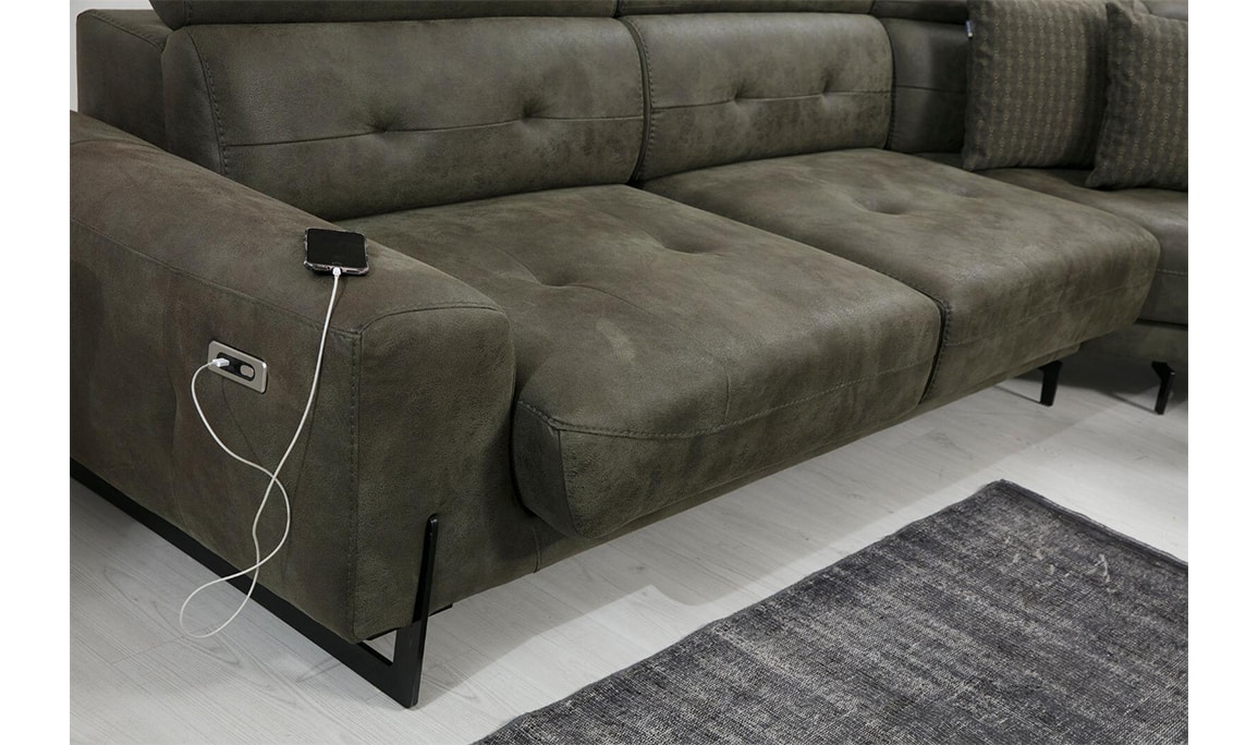 Medusa Home Mobilya - Flora U Köşe Takımı