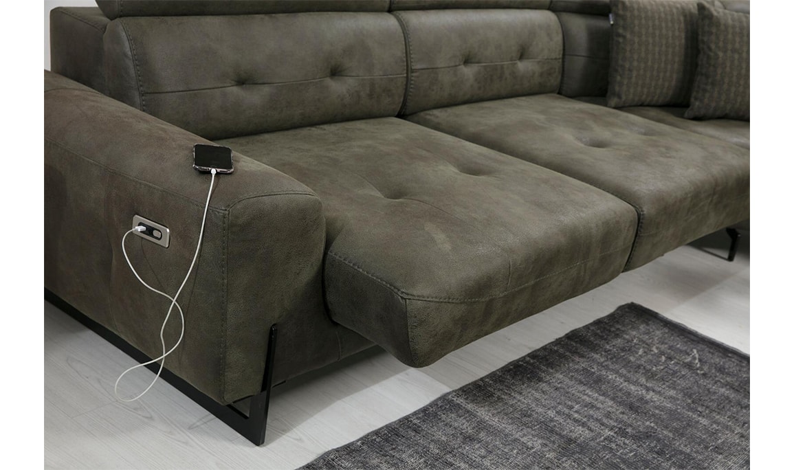 Medusa Home Mobilya - Flora U Köşe Takımı