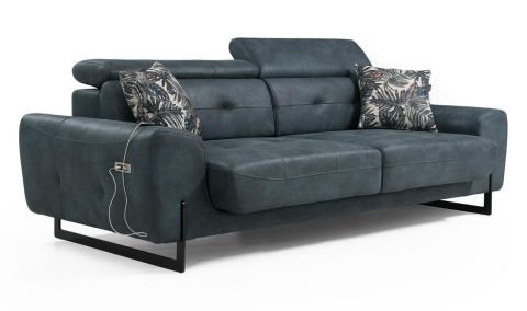 Medusa Home Mobilya - Flora Üçlü Koltuk Motorlu