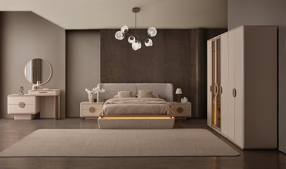 Medusa Home Mobilya - Flora Yatak Odası