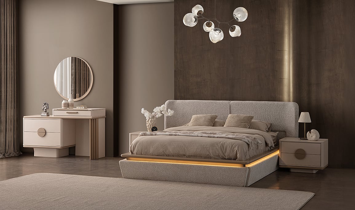 Medusa Home Mobilya - Flora Yatak Odası