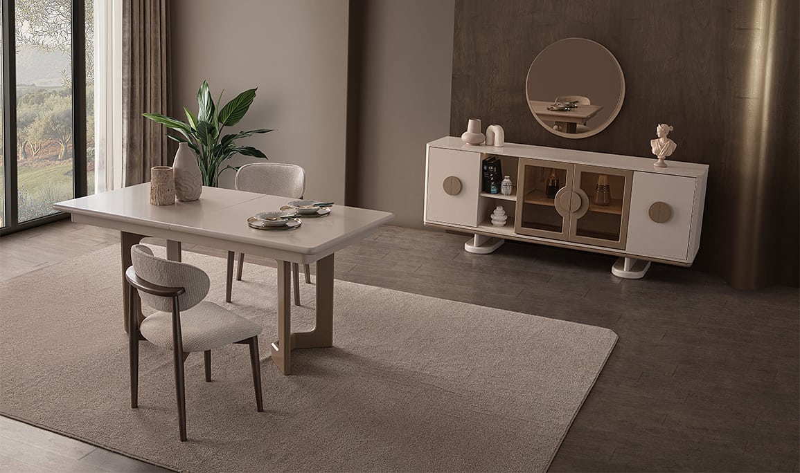 Medusa Home Mobilya - Flora Yemek Odası