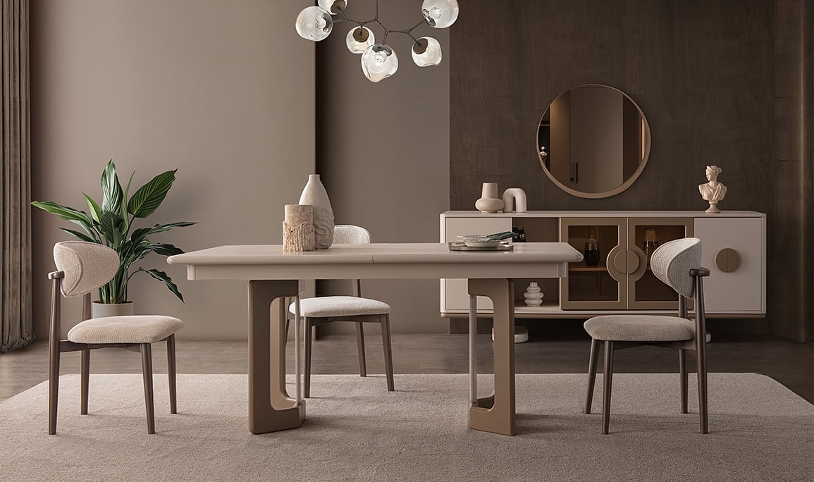 Medusa Home Mobilya - Flora Yemek Odası