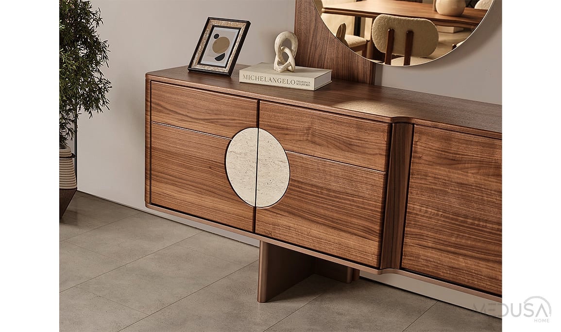 Medusa Home Mobilya - Floransa Ceviz Konsol