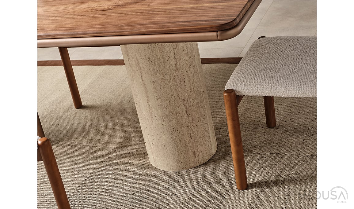 Medusa Home Mobilya - Floransa Ceviz Yemek Odası