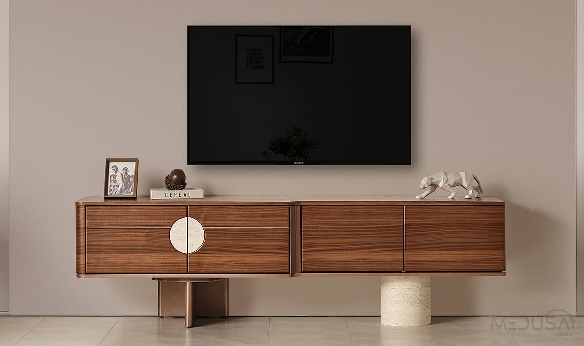 Medusa Home Mobilya - Floransa Ceviz Yemek Odası