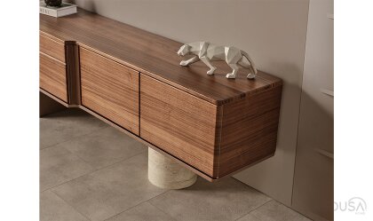 Medusa Home Mobilya - Floransa Ceviz Yemek Odası