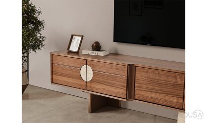 Medusa Home Mobilya - Floransa Ceviz Yemek Odası