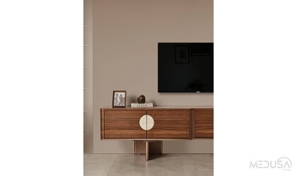 Medusa Home Mobilya - Floransa Ceviz Yemek Odası