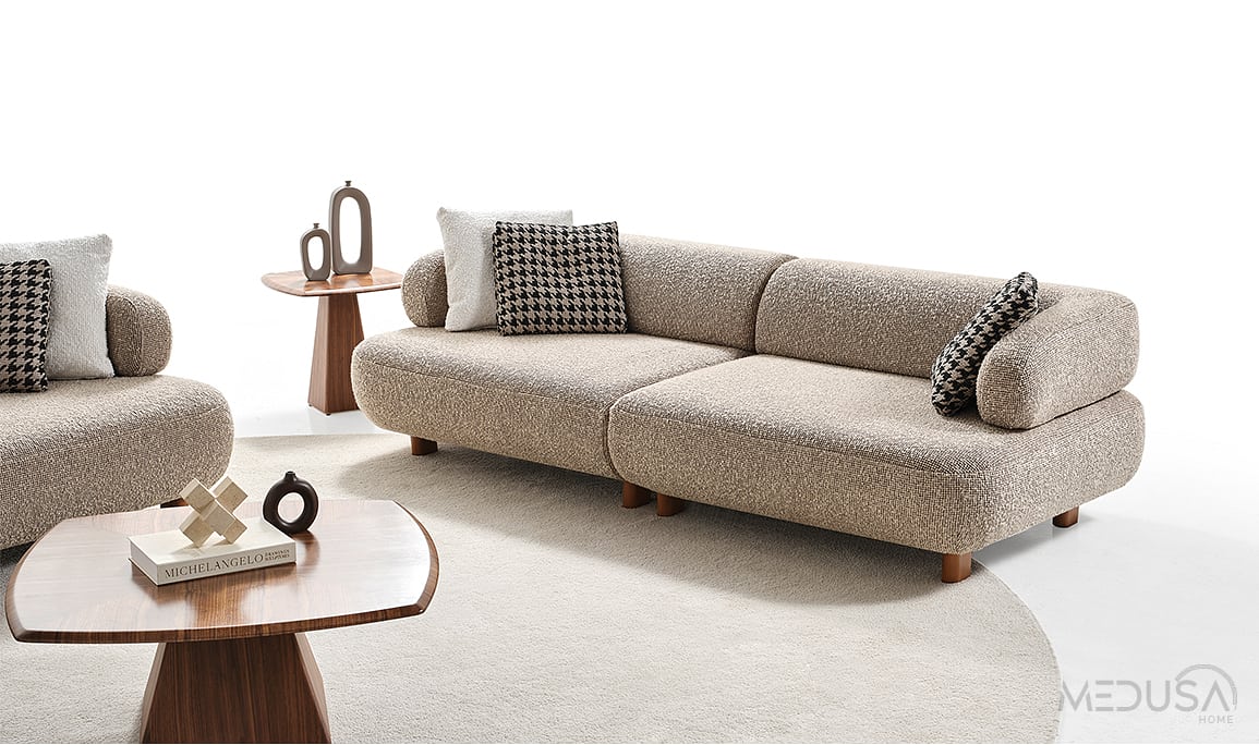 Medusa Home Mobilya - Floransa Üçlü Koltuk