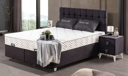 Medusa Home - Flores Set Baza Başlık Yatak Medusa Home - Flores Set Baza Başlık Yatak