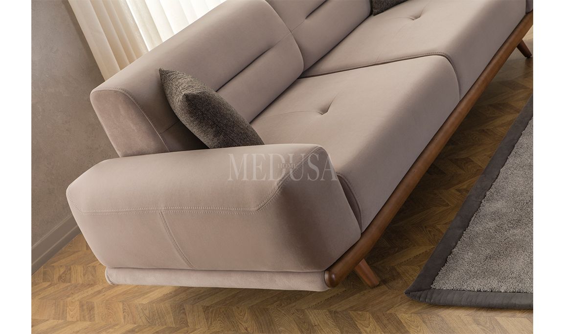 Medusa Home Mobilya - Floria Üçlü Koltuk