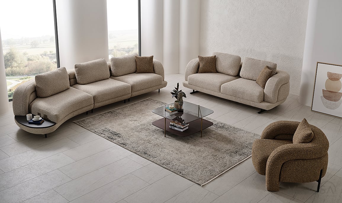 Medusa Home Mobilya - Florin Köşe Koltuk Takımı