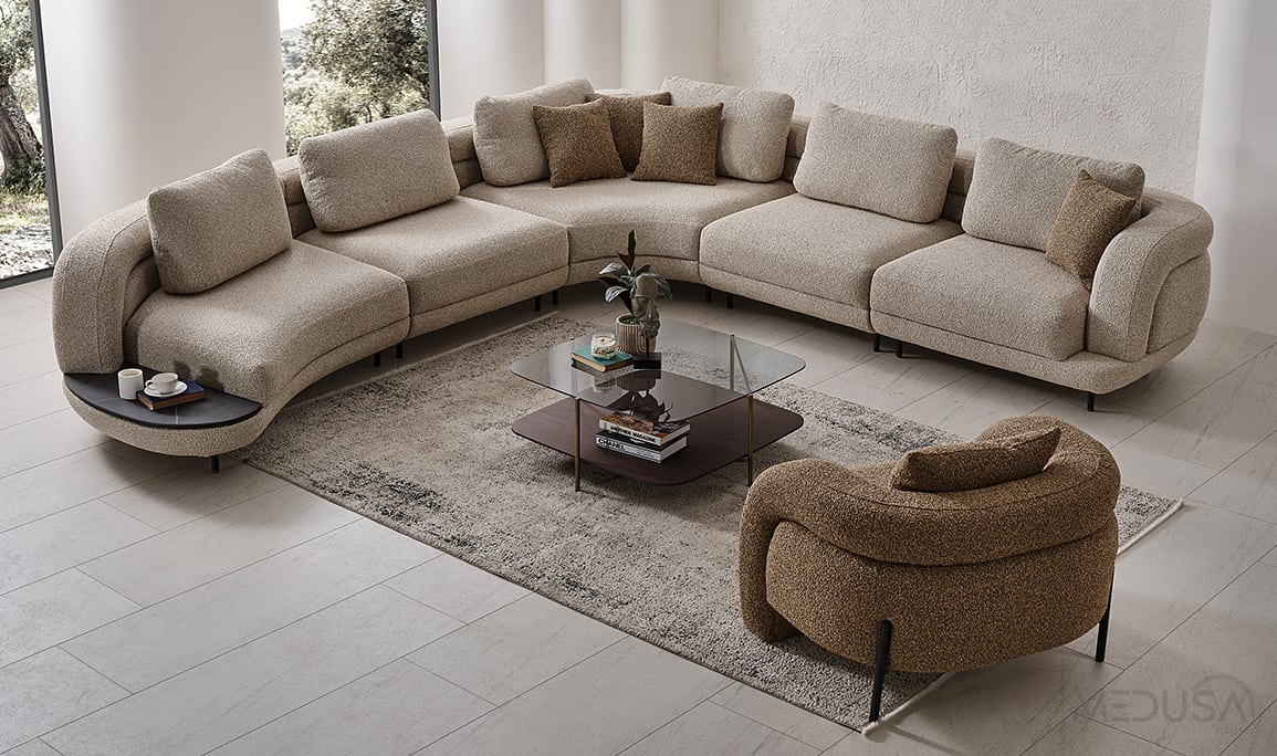 Medusa Home Mobilya - Florin Köşe Takımı