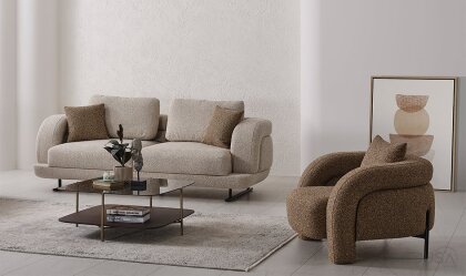 Medusa Home Mobilya - Florin Üçlü Koltuk