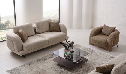 Medusa Home Mobilya - Florin Üçlü Koltuk