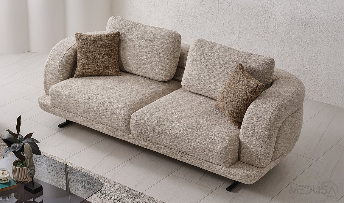 Medusa Home Mobilya - Florin Üçlü Koltuk