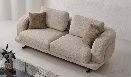 Medusa Home Mobilya - Florin Üçlü Koltuk