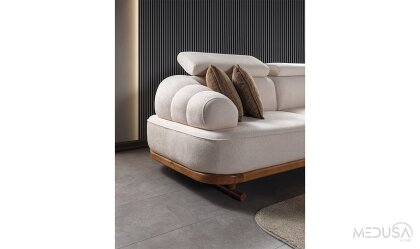 Medusa Home Mobilya - Floris Üçlü Koltuk