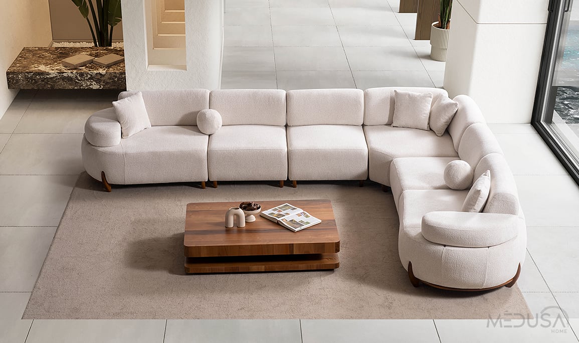 Medusa Home Mobilya - Flow Large Köşe Takımı