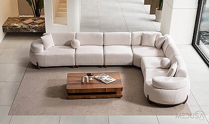 Medusa Home Mobilya - Flow Large Köşe Takımı