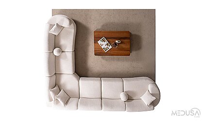 Medusa Home Mobilya - Flow Large Köşe Takımı