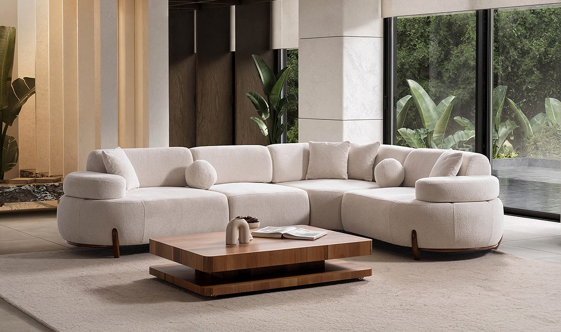 Medusa Home Mobilya - Flow Mini Köşe Takımı