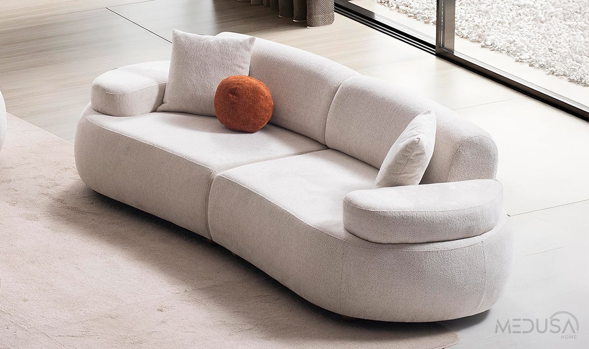 Medusa Home Mobilya - Flow Üçlü Koltuk