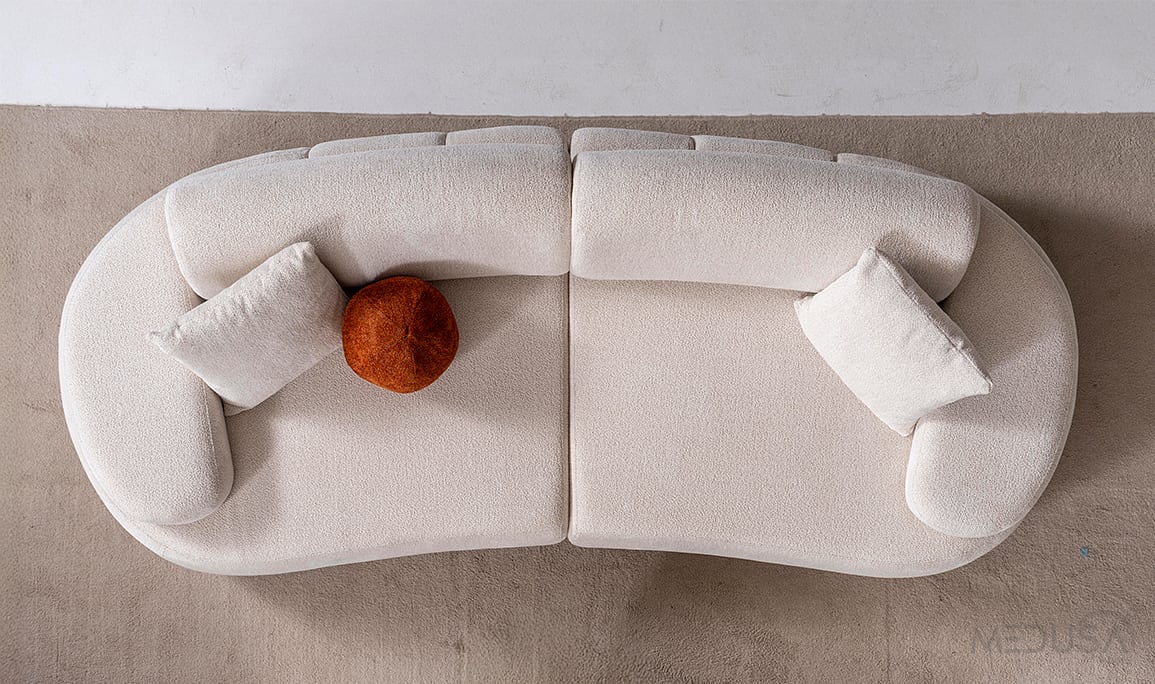 Medusa Home Mobilya - Flow Üçlü Koltuk