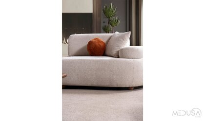 Medusa Home Mobilya - Flow Üçlü Koltuk