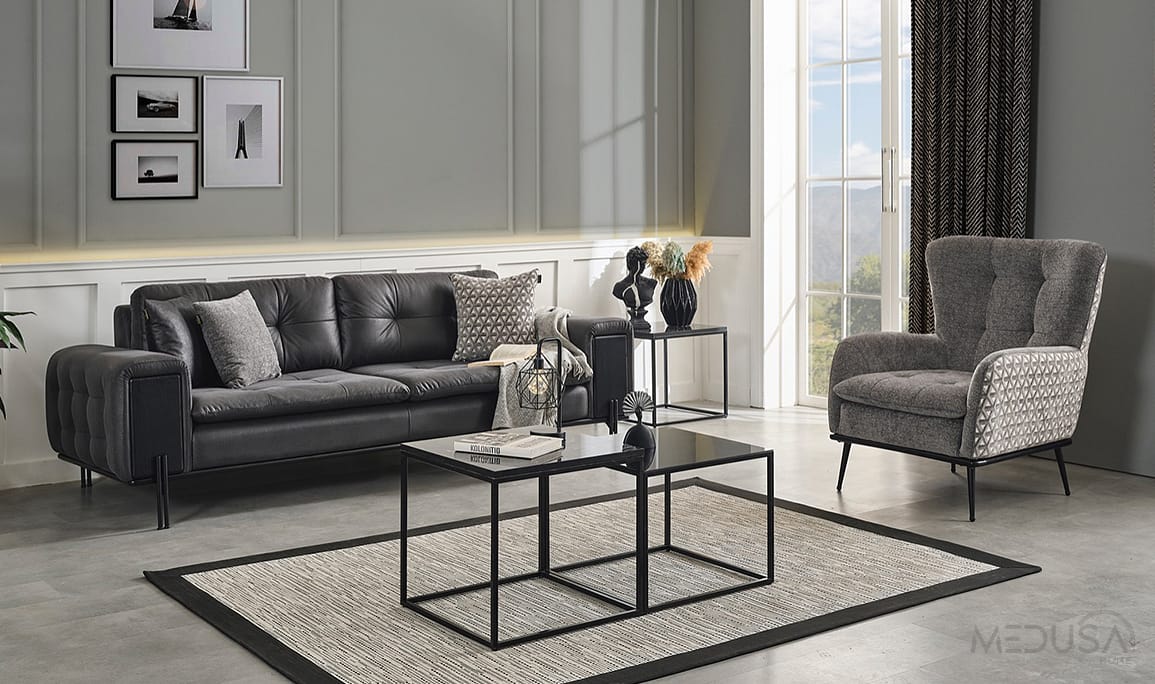 Medusa Home Mobilya - Fluffy Koltuk Takımı